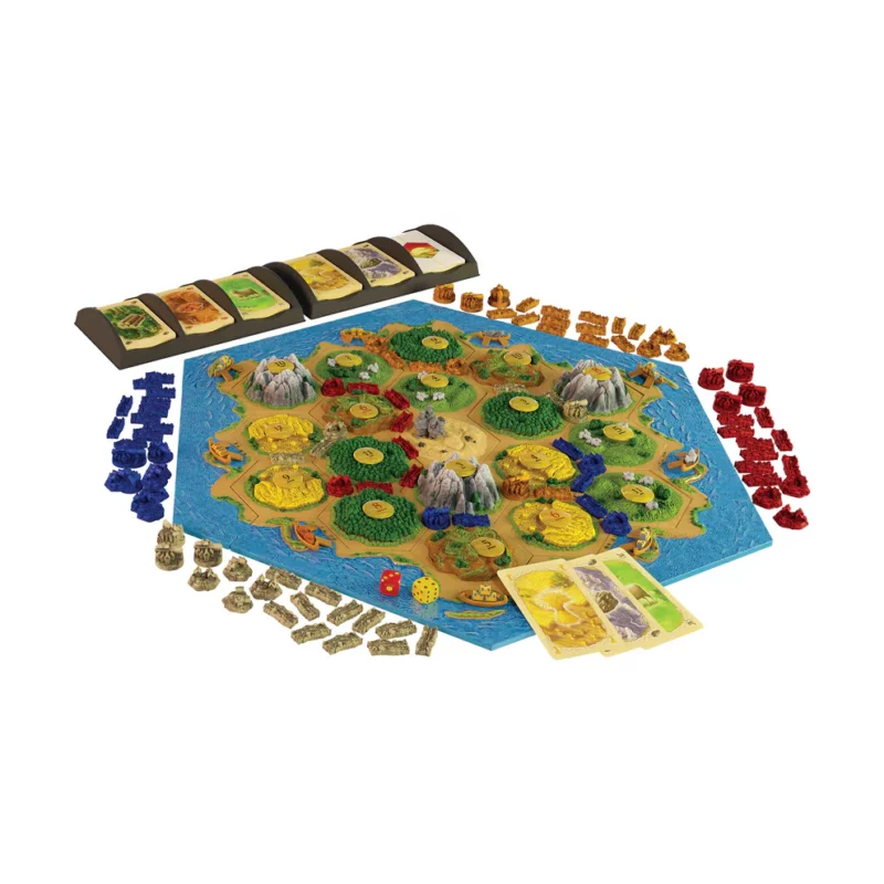 Catan: 3D Edition - Deluxe, Handcrafted Strategy Game - Image 4