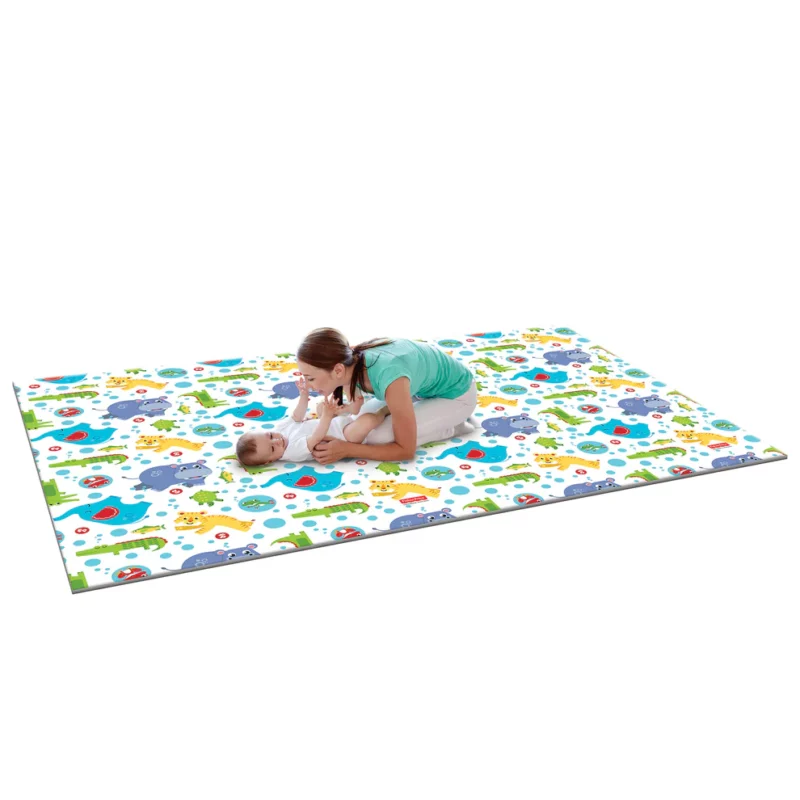 Fisher-Price Jumbo Gelli Play Mat - Dual-Sided Educational Toy - Image 2
