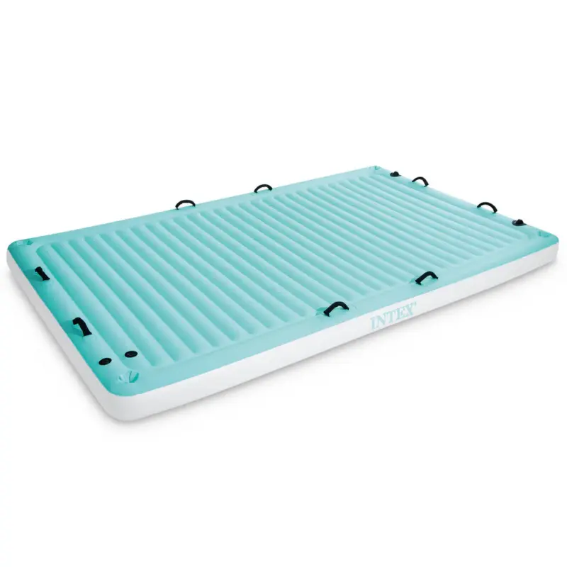 Intex Teal & White Floating Water Lounge - Spacious Pool Float - Image 2