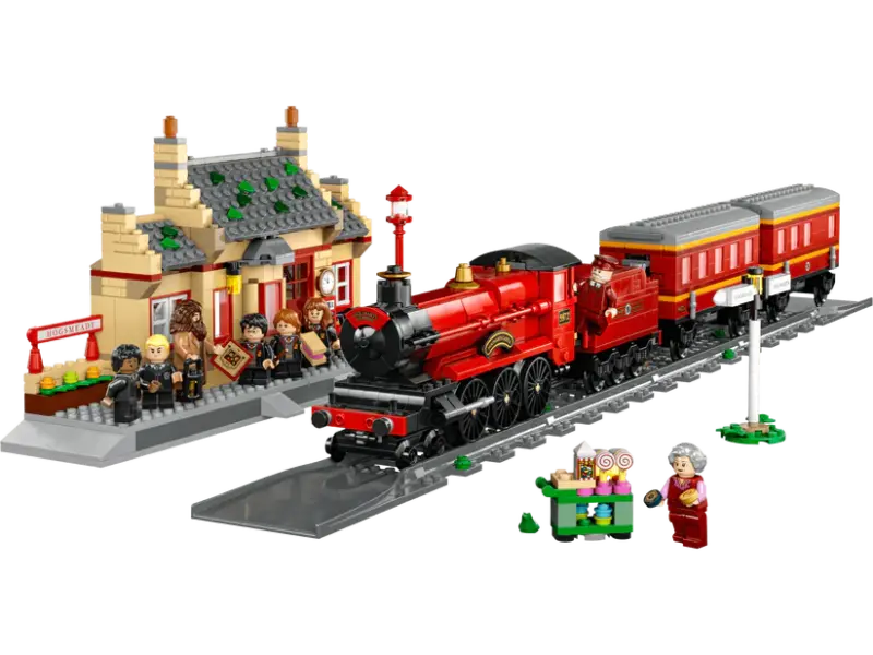 LEGO Harry Potter Hogwarts Express & Hogsmeade Station Building Set 1074 Pieces - Image 2